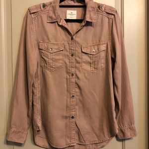 American Eagle Button Down Top